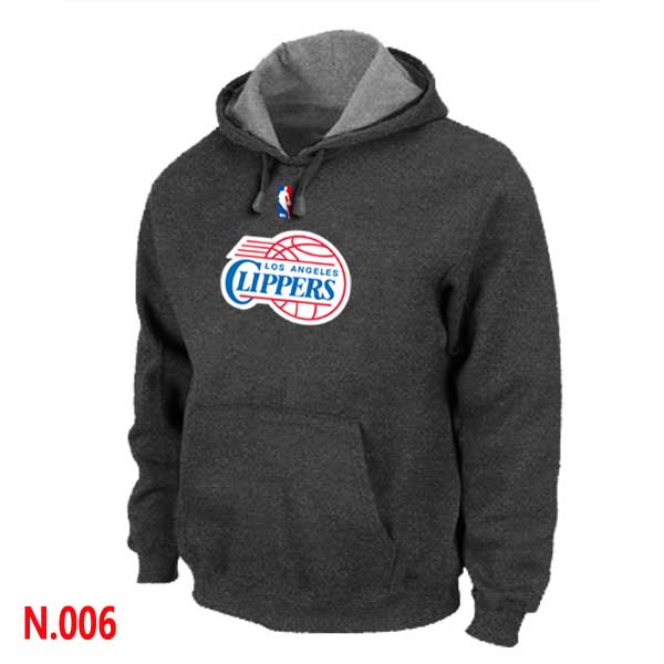 Mens Los Angeles Clippers D.Grey Pullover Hoodie
